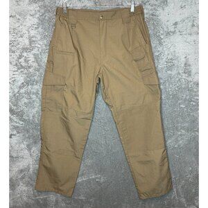 CQR Men Ripstop Tactical Assault Cargo Double Knee Comfort Waist Pant 34x32*